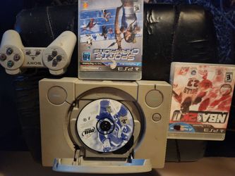 Original Sony PlayStation 1 Console (PS1) Bundle w/ Controller & 3 Games