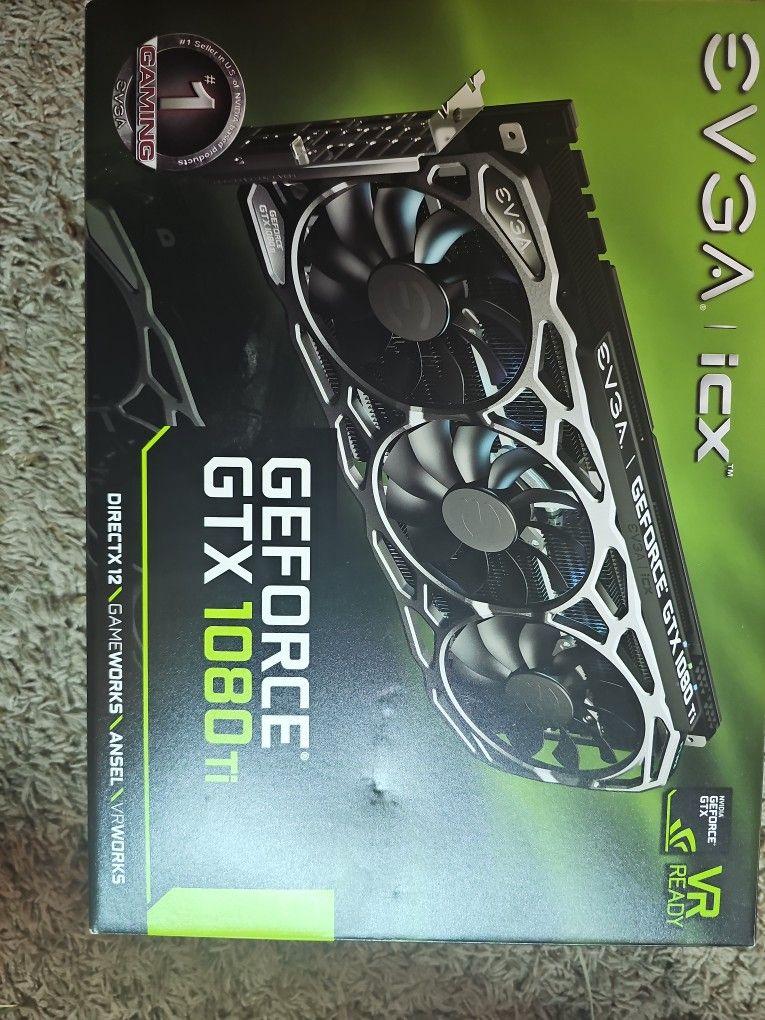 EVGA 1080TI FTW3 Like New In Box