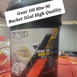 Special Price Gear Oil 80w-90 Bucket 5Gal High Quality Available 