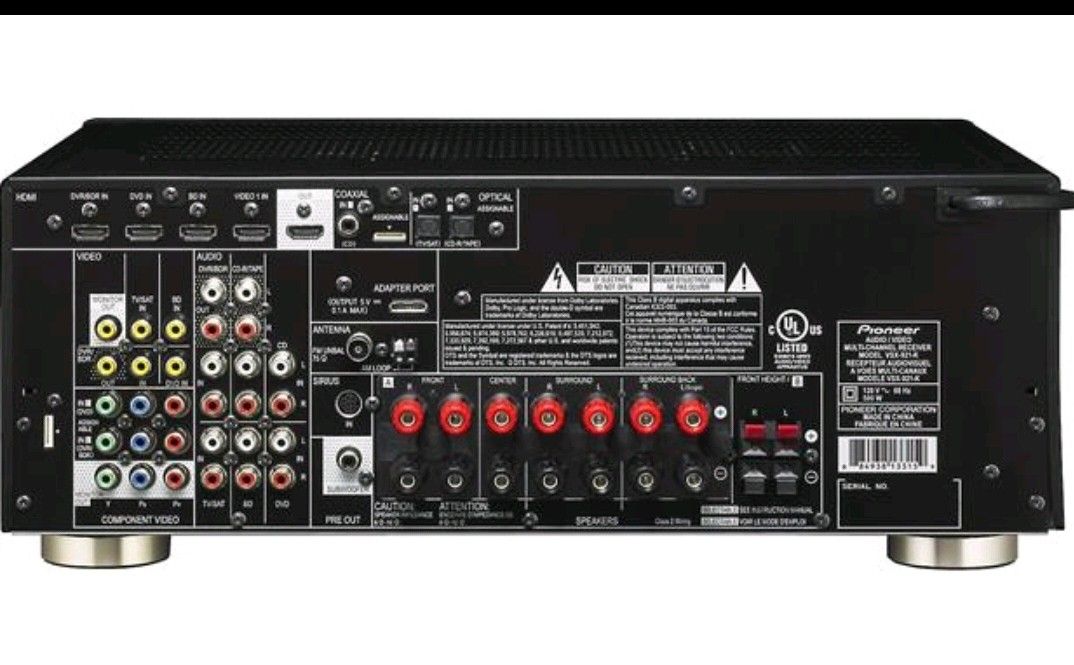 Pioneer vsx-921 receiver