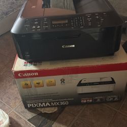 Two Cannon Printers , One White BRAND NEW STILL IN BOX