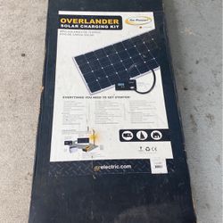 Overland Solar Charging Kit W/ GO-PWM-30 Door Controller