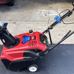 Toro 21” 5.5 HP Snowblower 