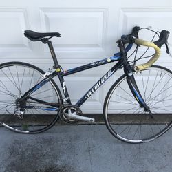 Specialized Allez E5 Disc Road Bike (Blue/Cool black /Blaze) (56cm) As Is 