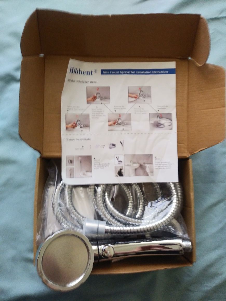 Hibbent Sink Faucet Sprayer Set