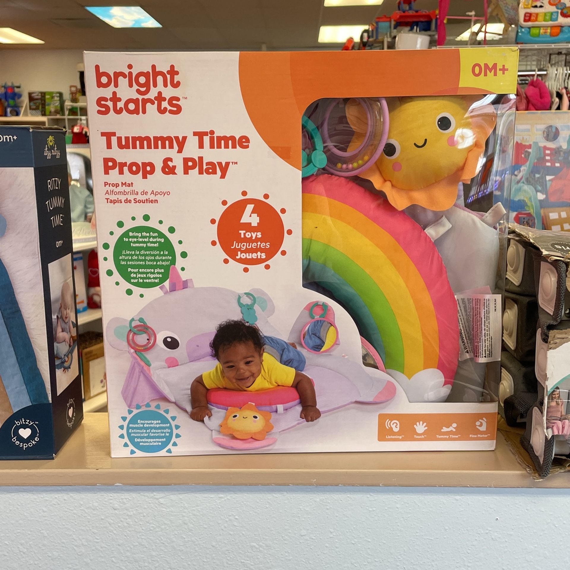 Bright Starts Tummy Time Prop & Play