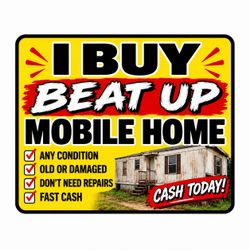 💰 CASH FOR UGLY MOBILE HOMES – Any Condition!