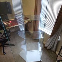 Glass Display Case 