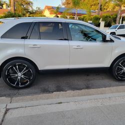 (11) Ford Edge, Smogged, Low Miles, 22"rims, Runs And Drives Great, No Issues 