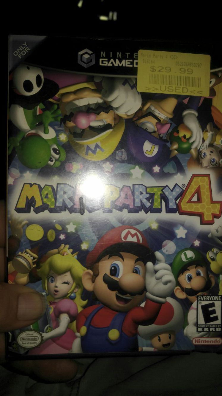 Mario party 4 For GameCube
