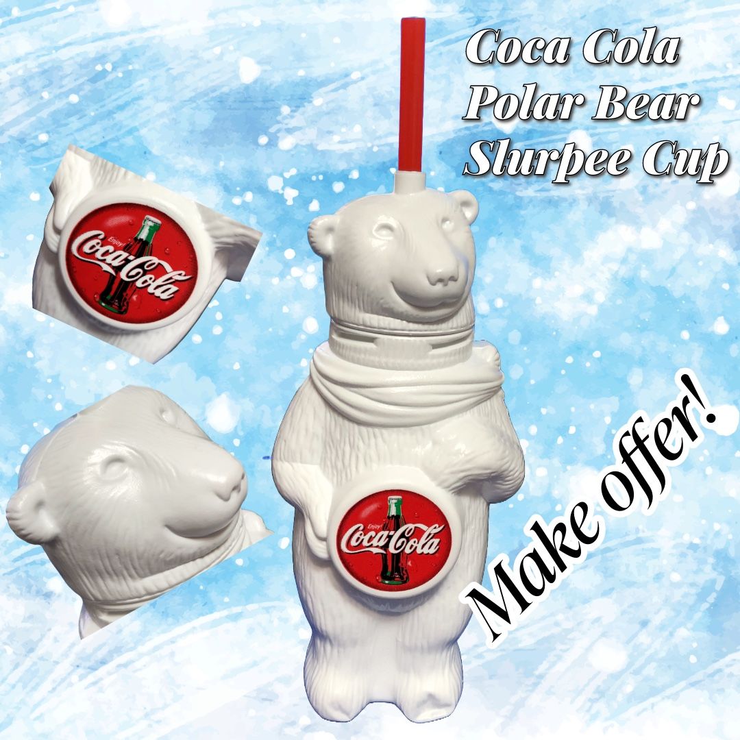 Coke Polar Bear Slurpee Cup