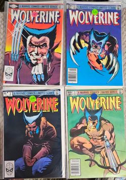 Wolverine 4 Issue Limited Series 1982