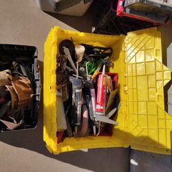 Box Of House Hold Tools
