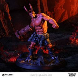 Dark Horse Comics Direct "Deluxe" Hellboy Statue Maniac Serie's SOLD OUT 👹