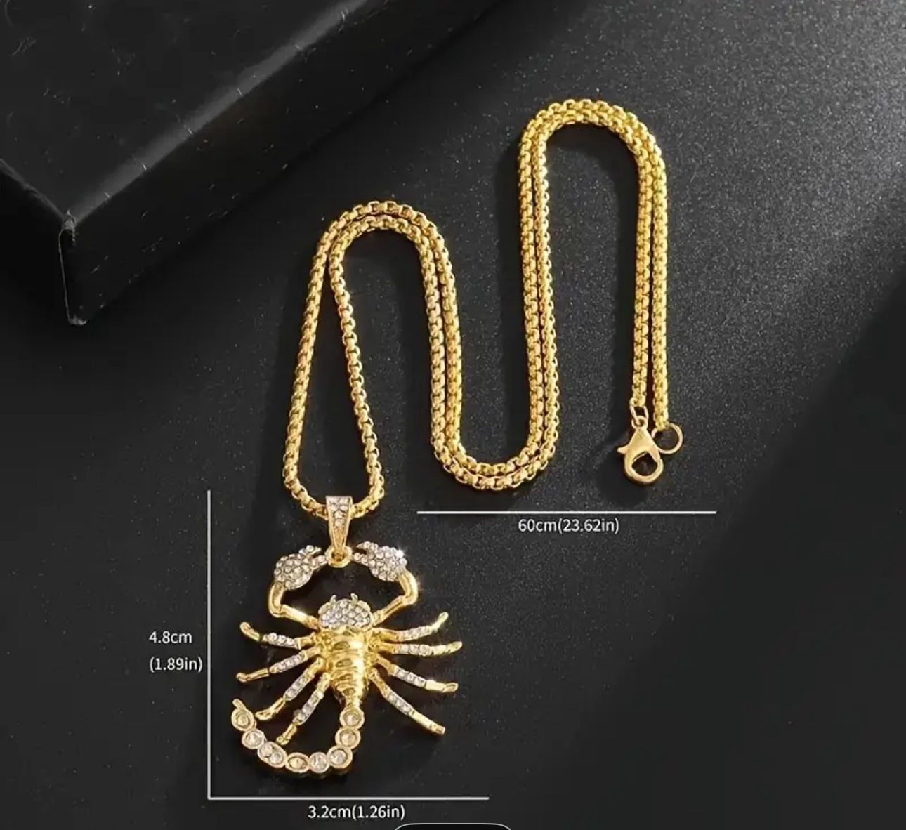 scorpion necklace