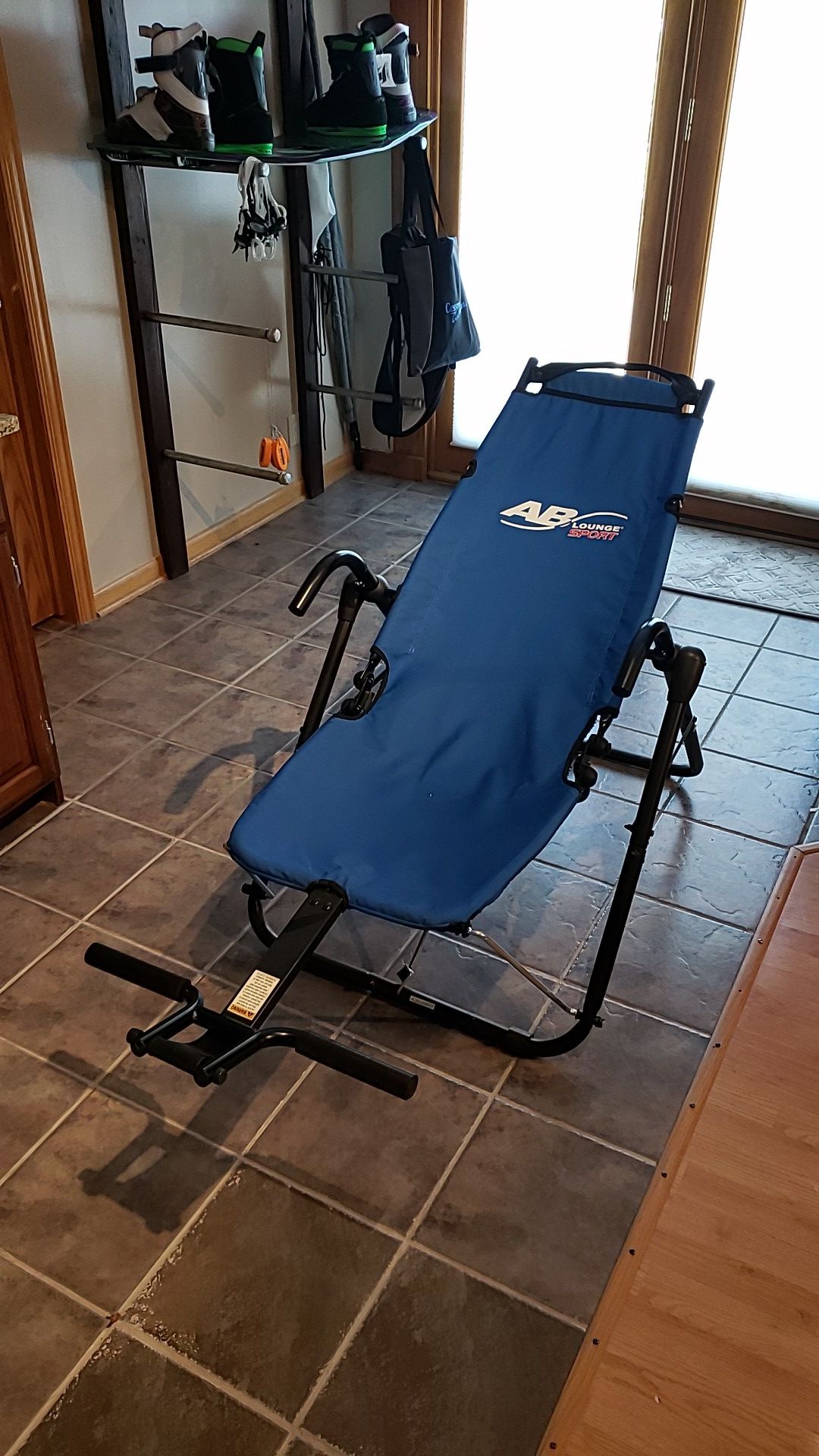 AB lounge sport, exercise machines for abs