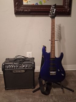 🎸 Electric Guitar Bundle with Amp & Stand / Guitarra Eléctrica con Amplificador y Soporte