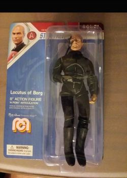 Star Trek The Next Generation Locutus of Borg Picard 8" MEGO Action Figure.
