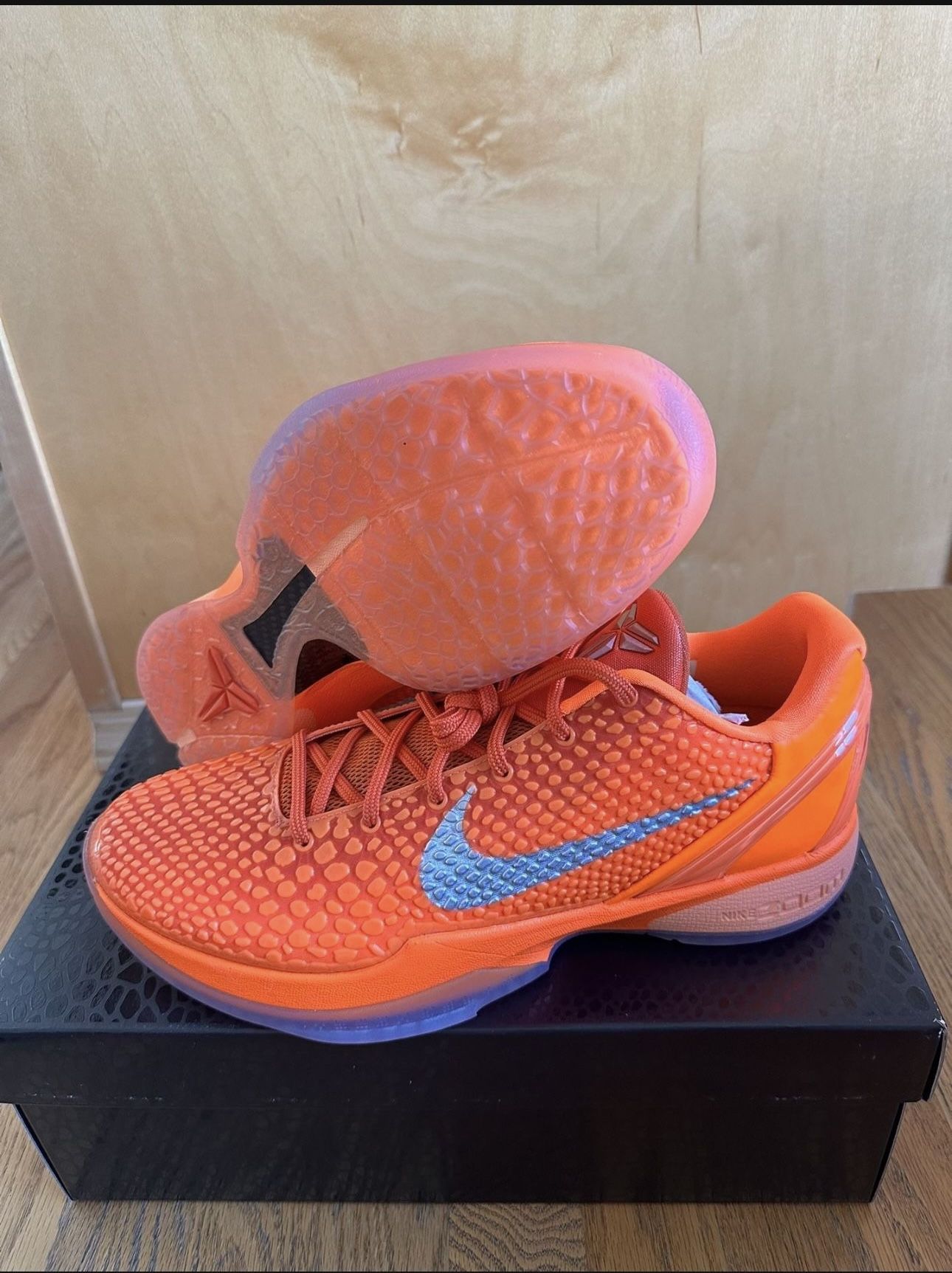 Nike Kobe 6 Protro Total Orange IH1871-800 Size 11 Brand New