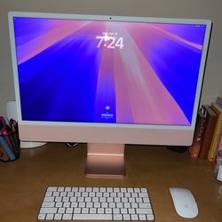 Pink 2021 IMac