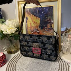 Vintage fendi Beaded Shoulder Bag