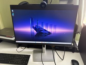 Dell 24” Monitor Built In Webcam