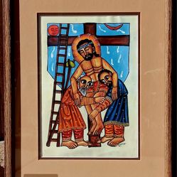 Ethiopian Orthodox Wall Art / PRICE NEGOTIABLE)