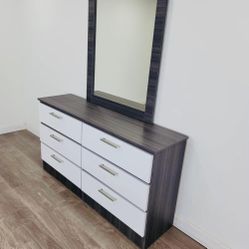Cómoda Y Espejo 
