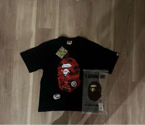 Red Camo Ape Shirt