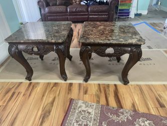2 Marble Stands