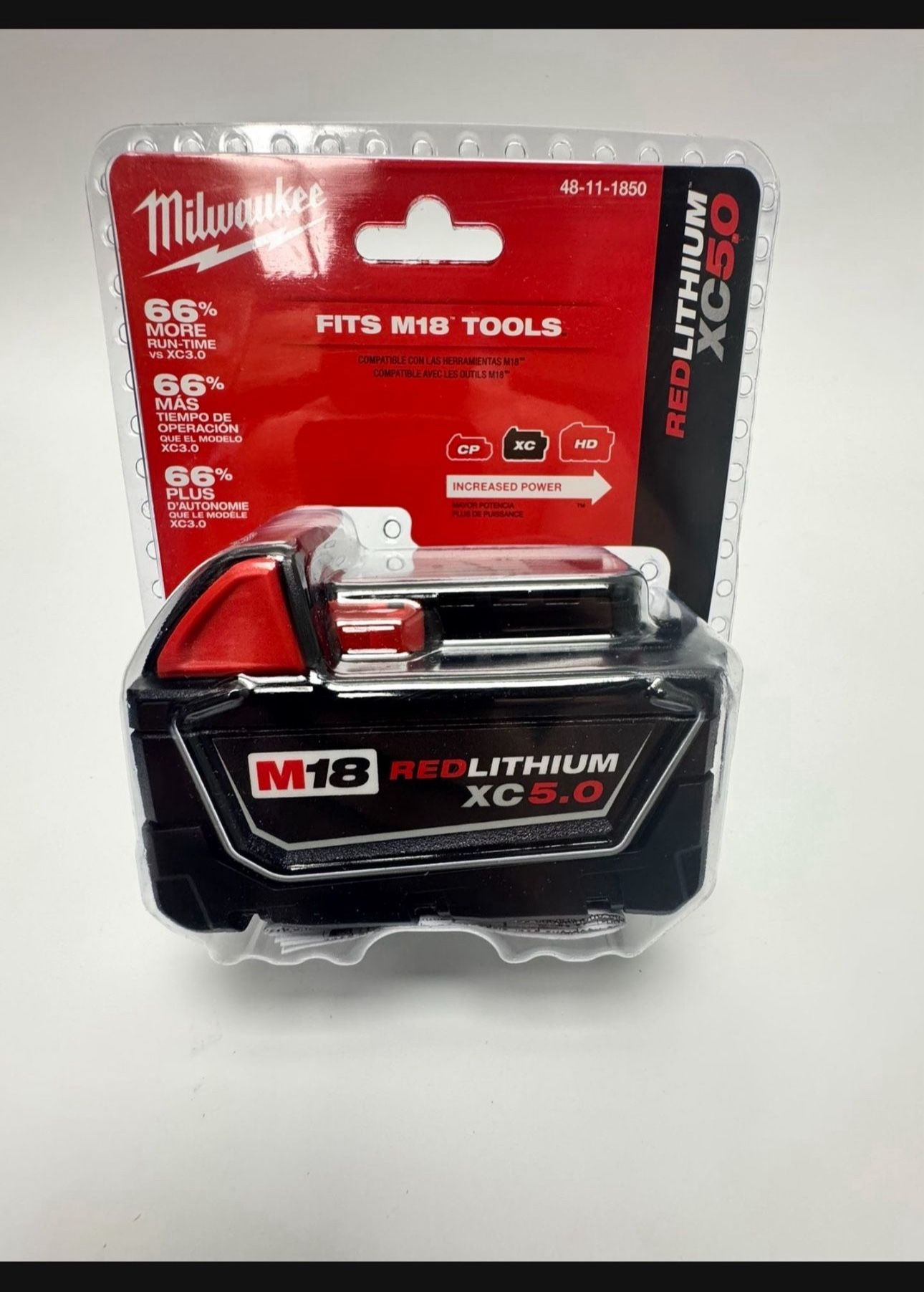 🔥 Milwaukee Genuine 5.0 M18 Battery