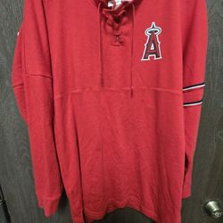 Los Angeles Angels Women's Pink Brand Sweatshirt Size Small