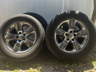 4 Rims & 4 tires Dodge Ram