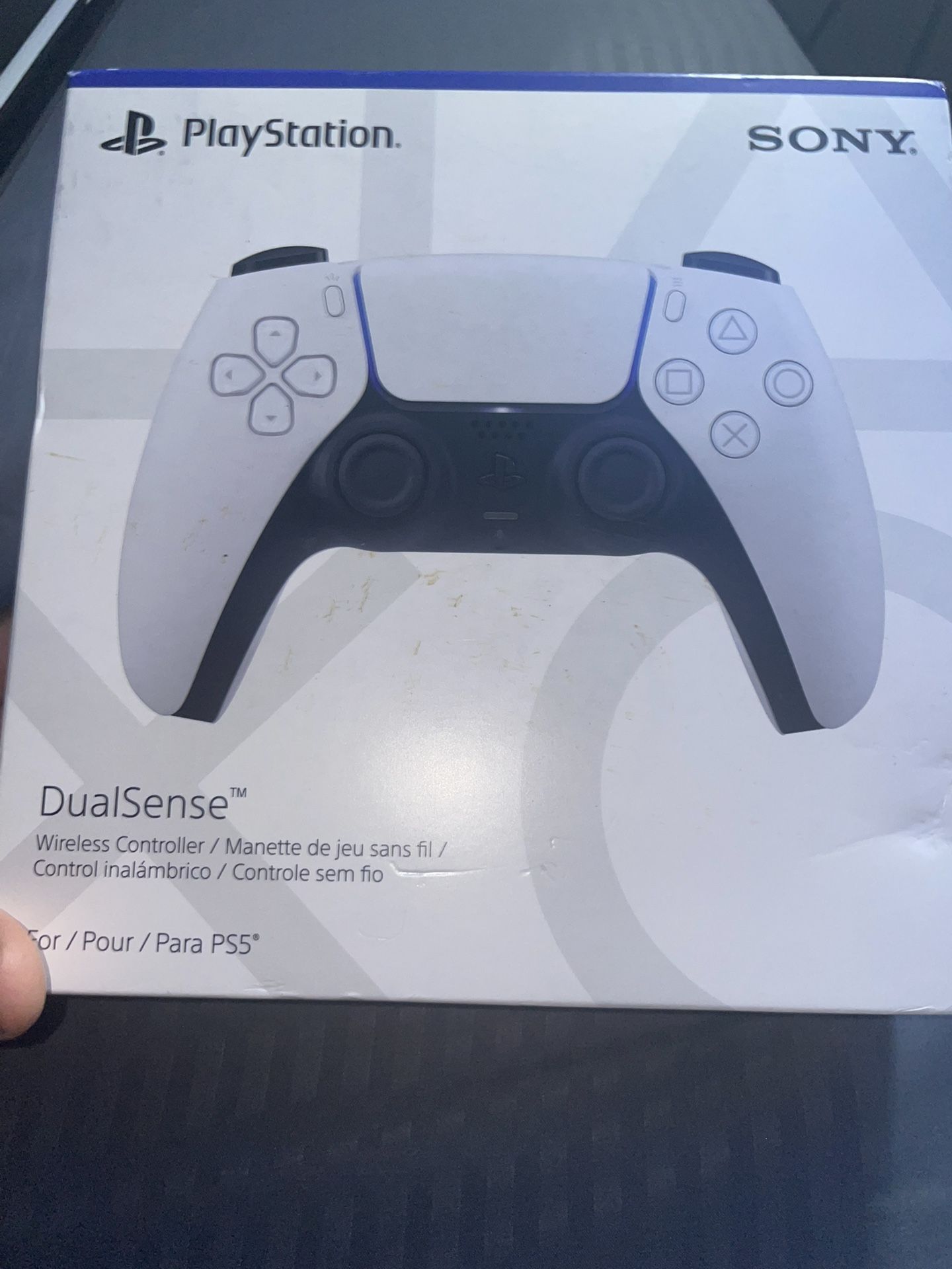 White Ps5 Controller