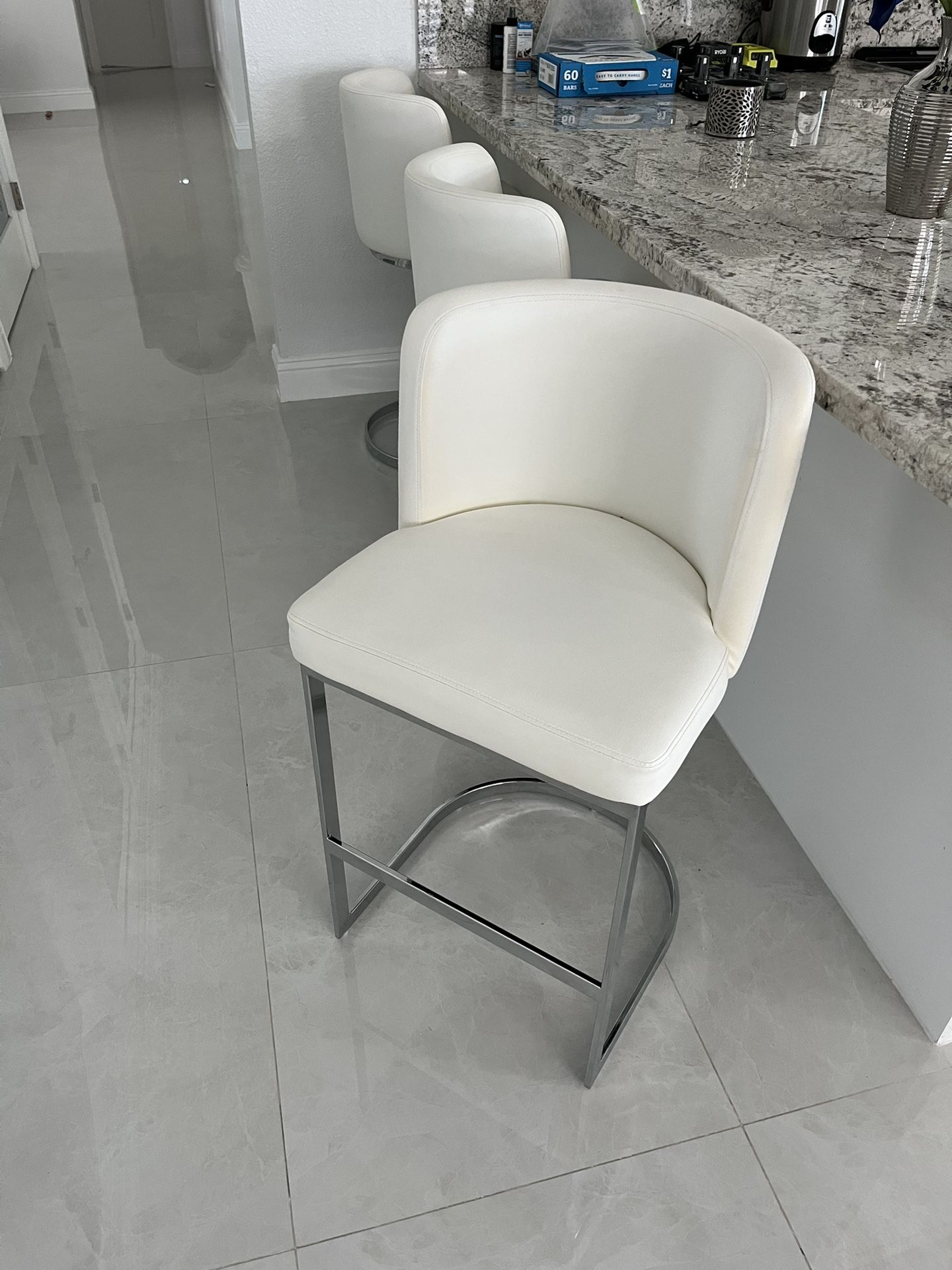 Beautiful Leather Stools