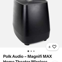 Polk Audio  - Magnifi Max Home Theater Wireless subeoofer