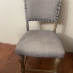 4  Grey Counter Top Chairs 