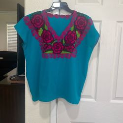 Blause Artesanal  Size Large 