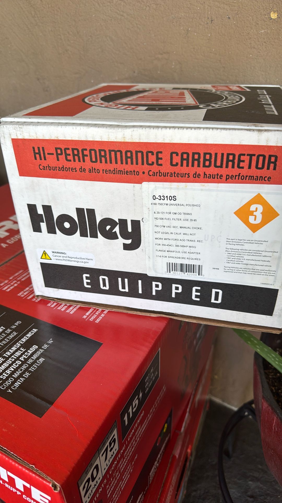 Holly High-Performance Carburetor