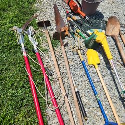 Yard TOOLS Lot - $90 - ROUGEMONT 