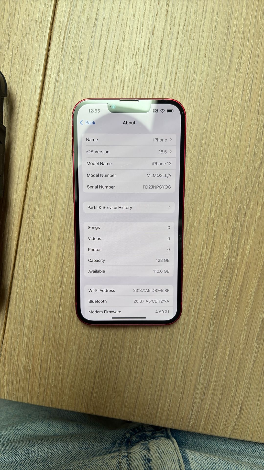 iPhone 13 Unlocked, 128GB, Red
