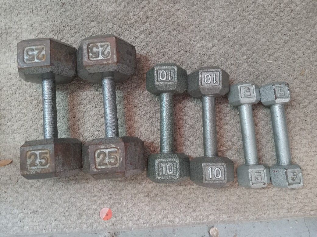 Dumbell Weight Set Fitness Athletic