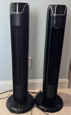 Pelonis tower fans two
