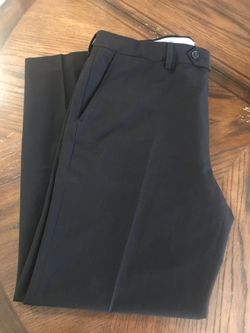 Men’s Tommy Hilfiger black slacks 38 x 30