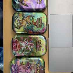 Pokémon Prismatic Evolutions Mini Tins Empty Set