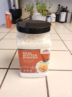 Hoosier Hill Farm Real Butter Powder 2 lb — New Sealed