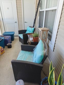 Outdoor Wicker Patio Furniture Set