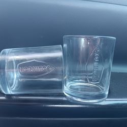 Pair HORNITOS Rocks Glasses (Shot Glass, Old Fashioned Glass)