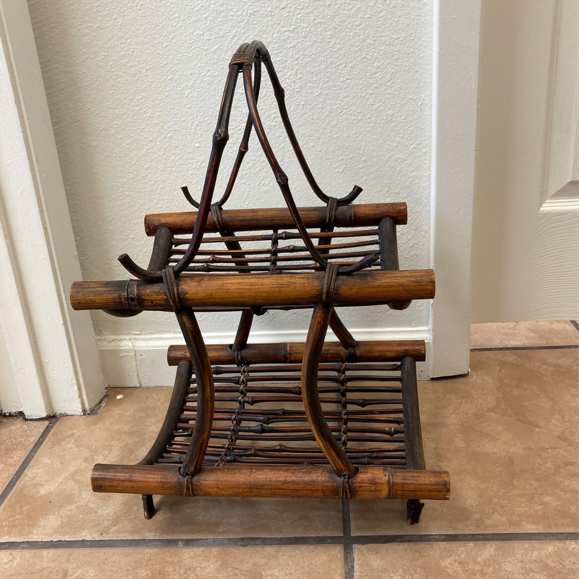 Magazine Rack Wicker