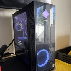 Gaming pc with gaming chair and more
